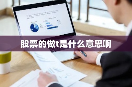 股票的做t是什么意思啊