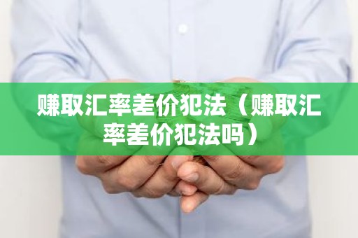 赚取汇率差价犯法（赚取汇率差价犯法吗）