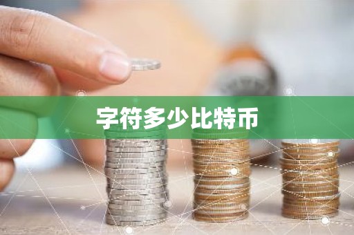 字符多少比特币