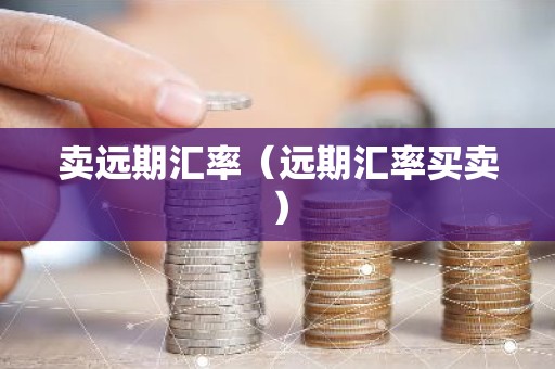 卖远期汇率（远期汇率买卖）