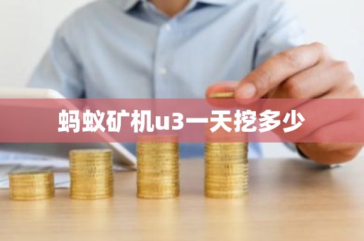 蚂蚁矿机u3一天挖多少
