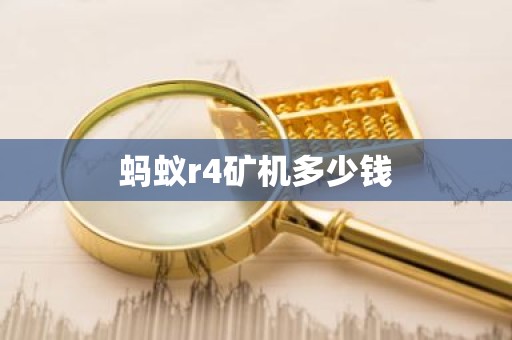蚂蚁r4矿机多少钱