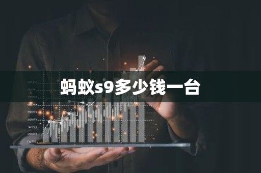 蚂蚁s9多少钱一台