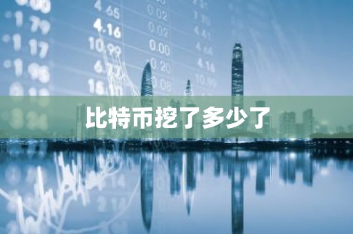 比特币挖了多少了