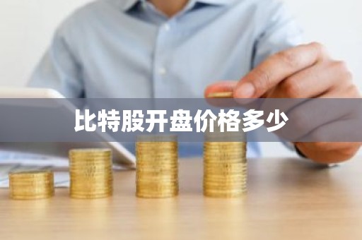 比特股开盘价格多少