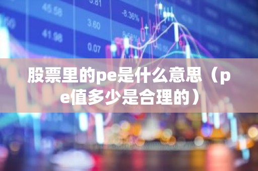 股票里的pe是什么意思（pe值多少是合理的）