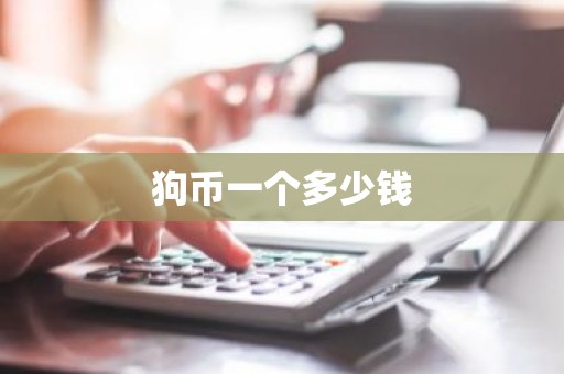 狗币一个多少钱