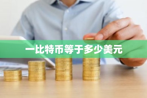 一比特币等于多少美元
