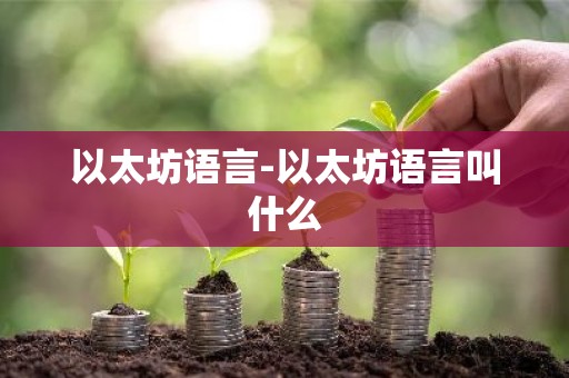 以太坊语言-以太坊语言叫什么