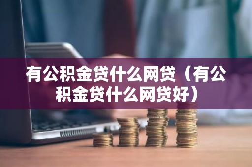 有公积金贷什么网贷（有公积金贷什么网贷好）