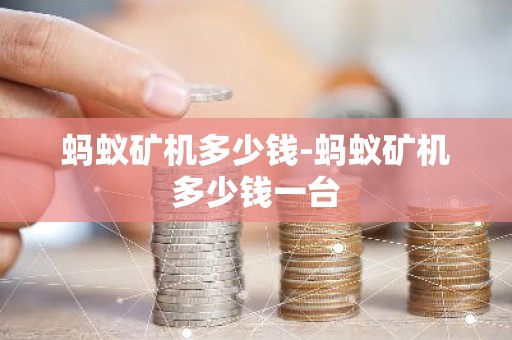 蚂蚁矿机多少钱-蚂蚁矿机多少钱一台