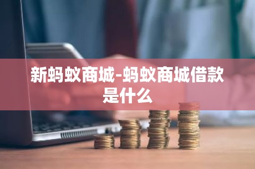 新蚂蚁商城-蚂蚁商城借款是什么