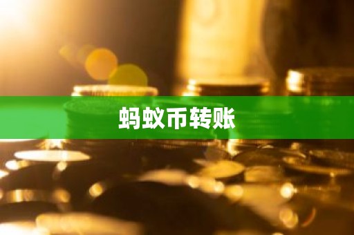 蚂蚁币转账