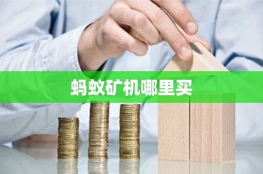 蚂蚁矿机哪里买