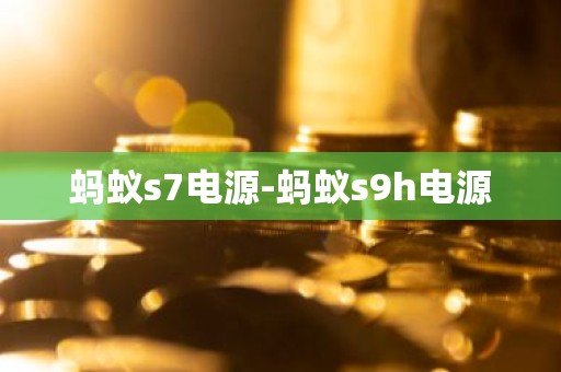 蚂蚁s7电源-蚂蚁s9h电源
