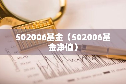 502006基金（502006基金净值）