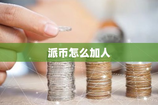 派币怎么加人