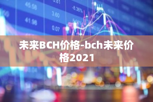 未来BCH价格-bch未来价格2021