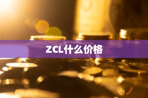 ZCL什么价格