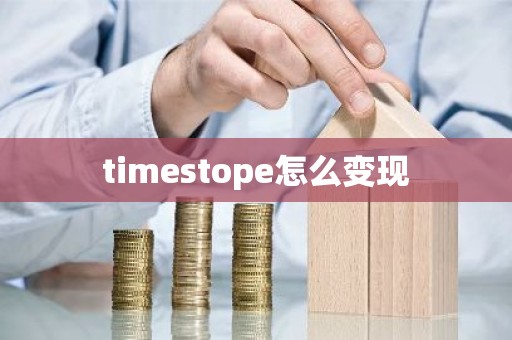 timestope怎么变现