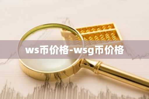ws币价格-wsg币价格