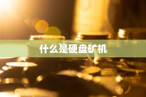 什么是硬盘矿机