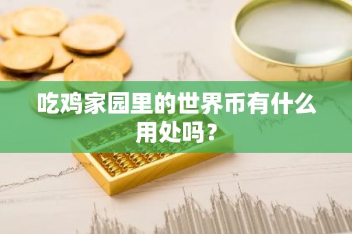 吃鸡家园里的世界币有什么用处吗？