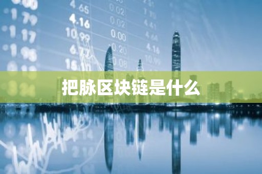 把脉区块链是什么