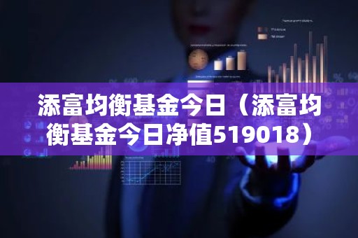 添富均衡基金今日（添富均衡基金今日净值519018）