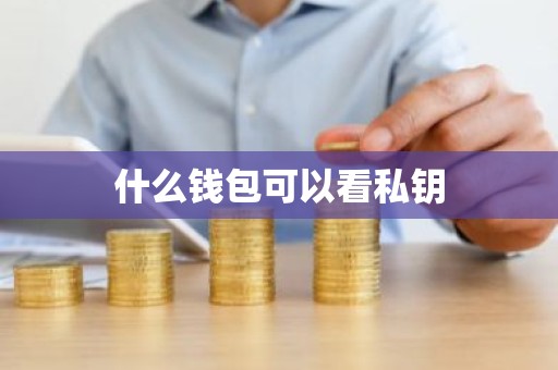 什么钱包可以看私钥