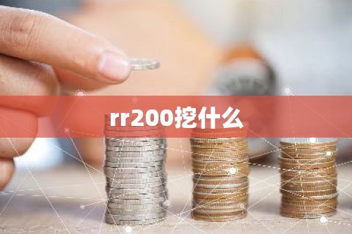 rr200挖什么