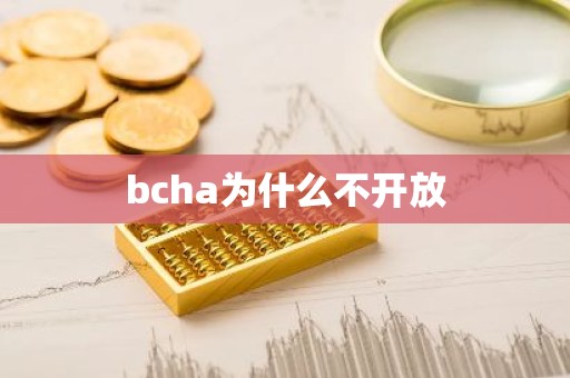 bcha为什么不开放