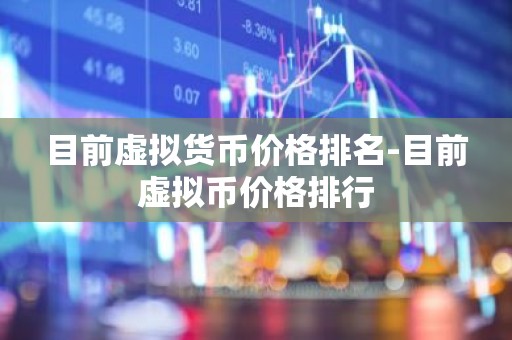 目前虚拟货币价格排名-目前虚拟币价格排行