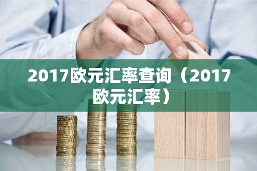 2017欧元汇率查询（2017 欧元汇率）