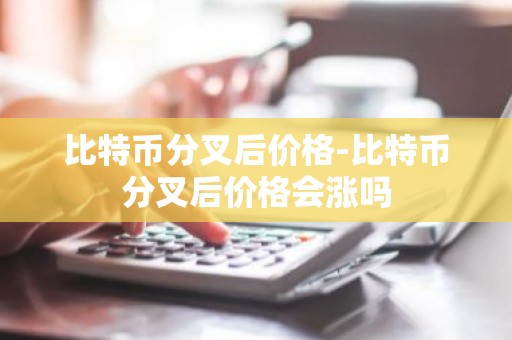 比特币分叉后价格-比特币分叉后价格会涨吗