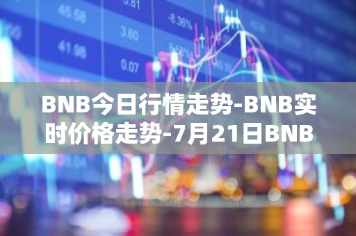 BNB今日行情走势-BNB实时价格走势-7月21日BNB最新价格