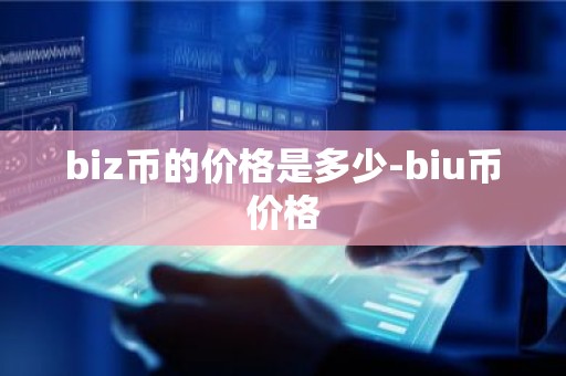 biz币的价格是多少-biu币价格