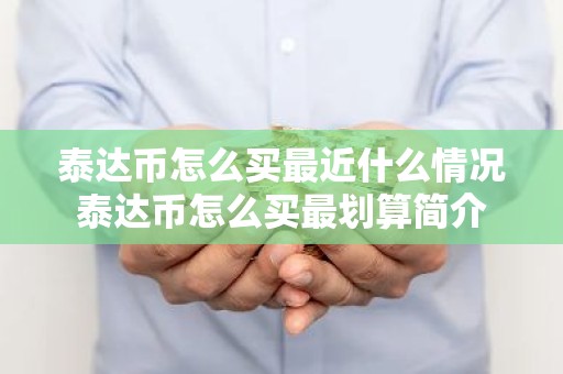 泰达币怎么买最近什么情况泰达币怎么买最划算简介