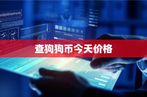 查狗狗币今天价格