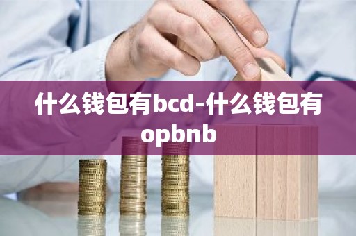 什么钱包有bcd-什么钱包有opbnb
