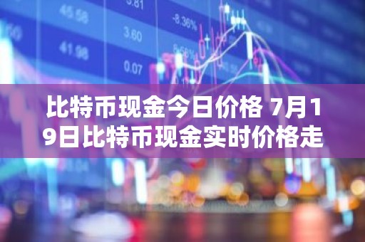 比特币现金今日价格 7月19日比特币现金实时价格走势图