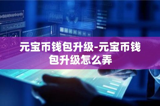 元宝币钱包升级-元宝币钱包升级怎么弄