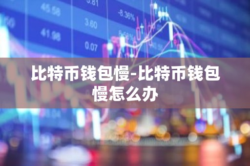 比特币钱包慢-比特币钱包慢怎么办