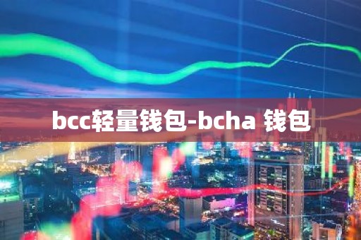 bcc轻量钱包-bcha 钱包