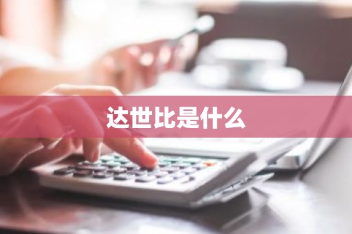 达世比是什么