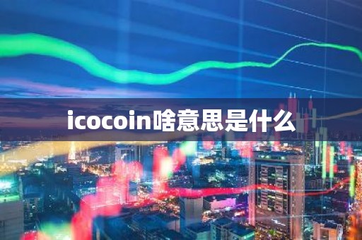 icocoin啥意思是什么
