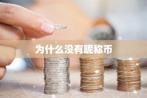 为什么没有昵称币