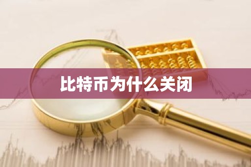 比特币为什么关闭