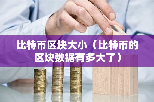 比特币区块大小（比特币的区块数据有多大了）