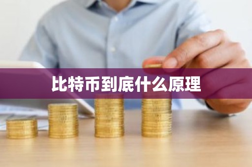 比特币到底什么原理